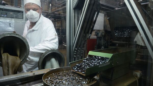 Uranium dioxide fuel pellet manufacturing site at Novosibirsk Chemical Concentrates Plant - Sputnik International