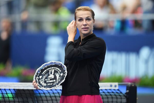 Russian Tennis Player Rublev Beats France's Mannarino in Kremlin Cup Finals Russian Tennis Player Rublev Beats France's Mannarino in Kremlin Cup Finals - Sputnik International