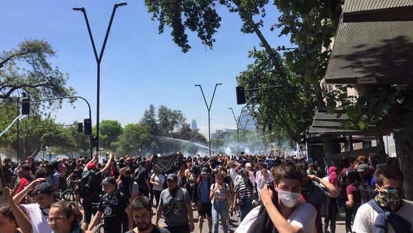 Protests in Chile - Sputnik International