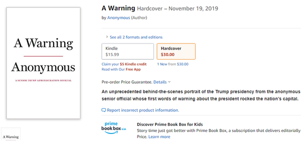 Anonymous Trump Insider Who Authored NYT Column Has Forthcoming Tell-All Book - Sputnik International