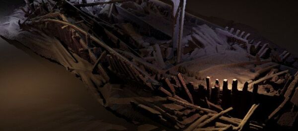Ottoman-era shipwreck was found at depths of 300m in the Black Sea off the coast of Nessebar, Bulgaria - Sputnik International