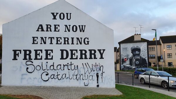 Free Derry corner in Northern Ireland - Sputnik International