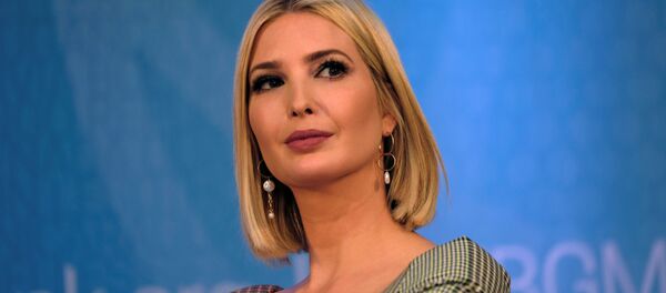 Ivanka Trump, daughter and advisor to US President Donald Trump, speaks on a panel at the annual meetings of the International Monetary Fund and World Bank in Washington, 18 October 2019 - Sputnik International