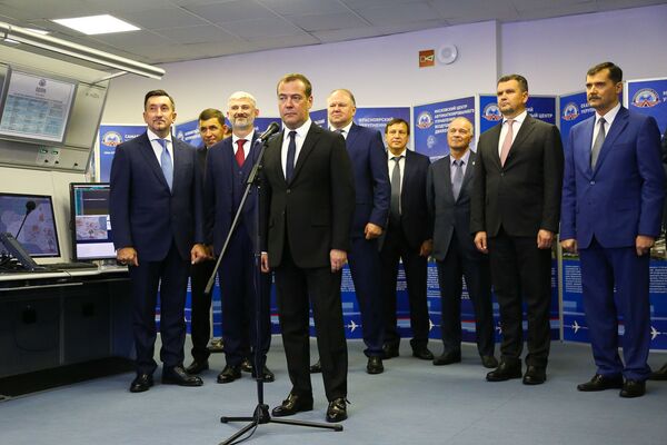Russian Prime Minister Inaugurates New Flight Control Centre Via Video Call - Sputnik International