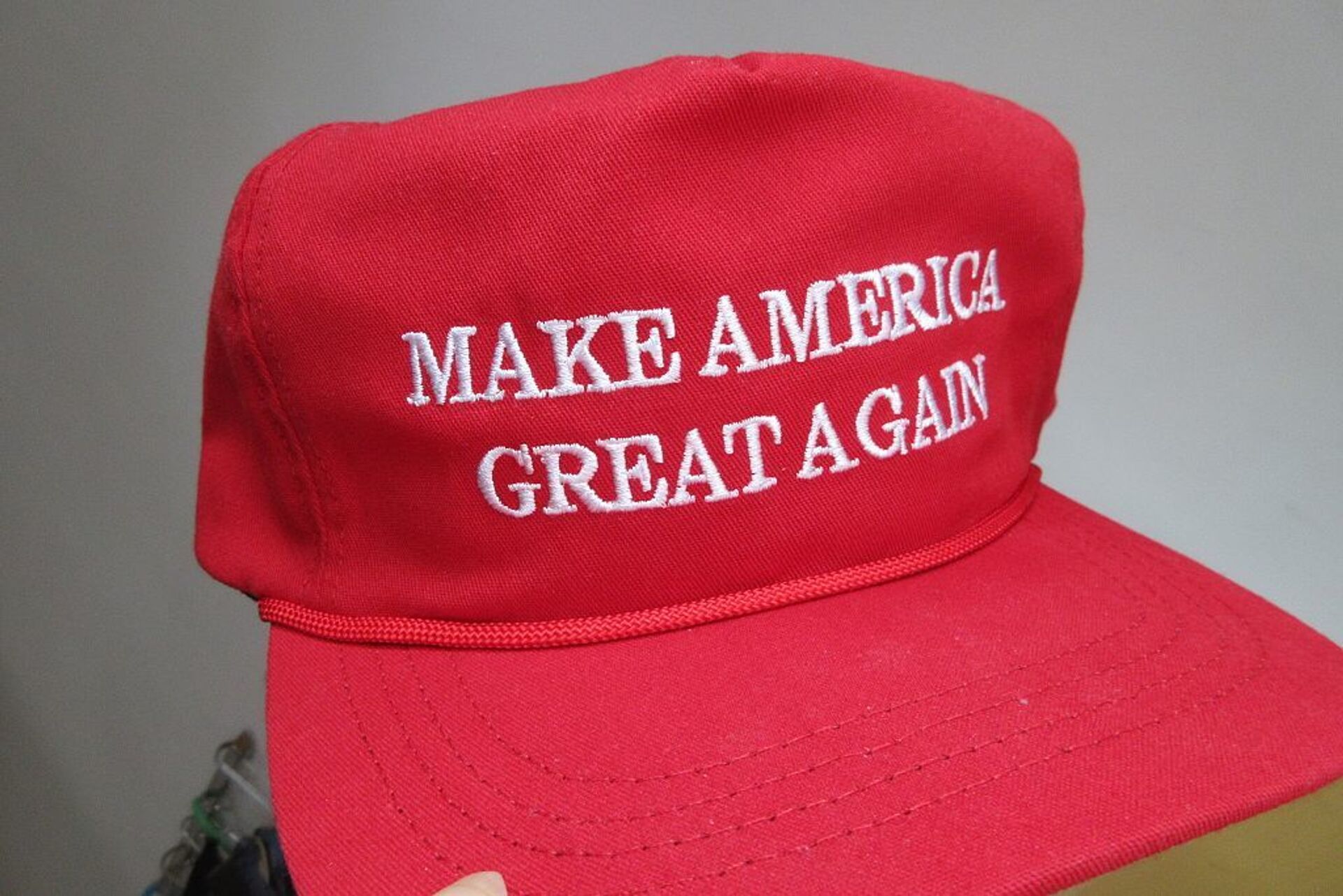 Donald Trump Make America Great Again made in USA CF headwear - Sputnik International, 1920, 07.09.2021