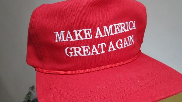 Donald Trump Make America Great Again made in USA CF headwear - Sputnik International