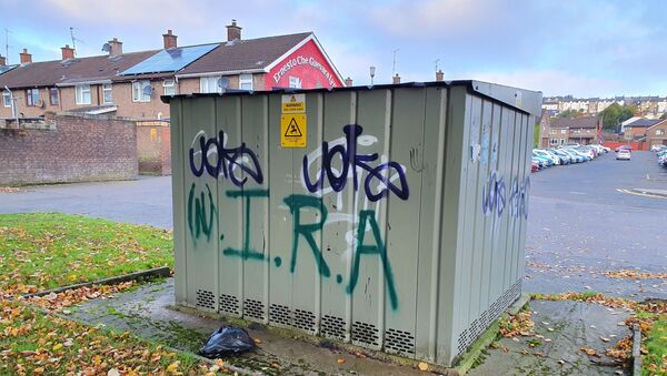 New IRA graffiti in Derry - Sputnik International