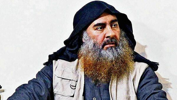 Late Islamic State leader Abu Bakr al-Baghdadi is seen in an undated picture released by the U.S. Department of Defense in Washington, U.S. October 30, 2019 - Sputnik International