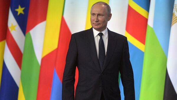 Russian President Putin takes part in the Russia-Africa Forum - Sputnik International