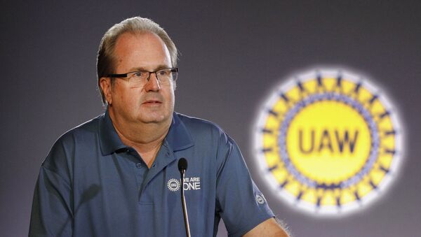 United Auto Workers President Gary Jones - Sputnik International