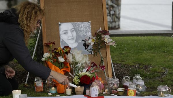 A vigil for Grace Millane in New Zealand - Sputnik International