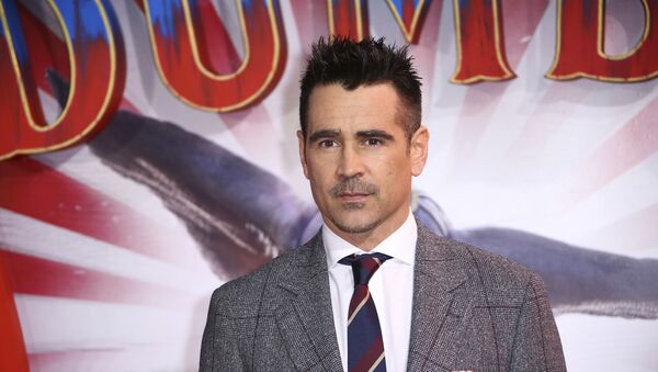 Actor Colin Farrell poses for photographers upon arrival at the premiere of the film 'Dumbo' in London, Thursday, March 21, 2019 - Sputnik International