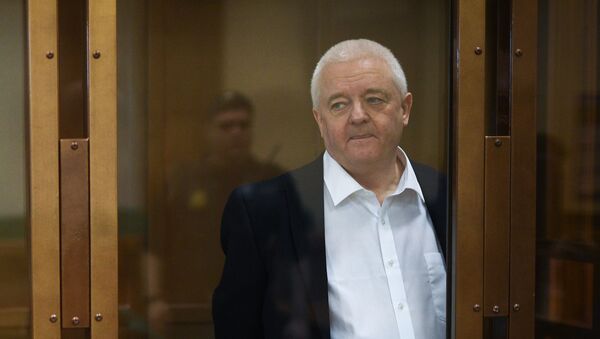 Norway's Frode Berg waits in a cage in a court room in Moscow, Russia - Sputnik International