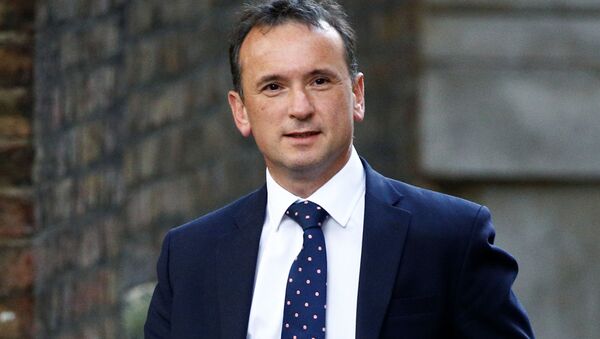 Britain's Secretary of State for Wales Alun Cairns  is seen outside Downing Street in London, Britain, October 16, 2019 - Sputnik International