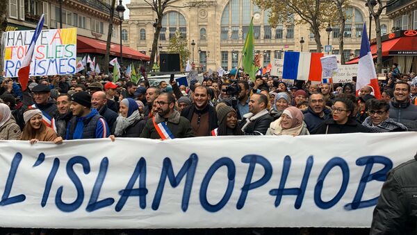 March Against Islamophobia in Paris - Sputnik International