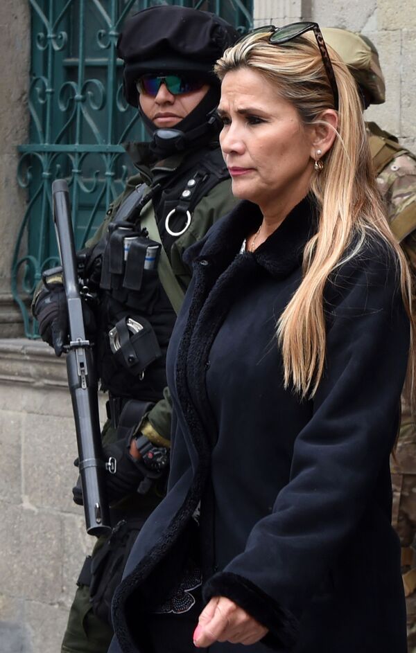 Pro-Morales Protesters March in Bolivia, Demand Anez Resignation - Reports Pro-Morales Protesters March in Bolivia, Demand Anez Resignation - Reports - Sputnik International