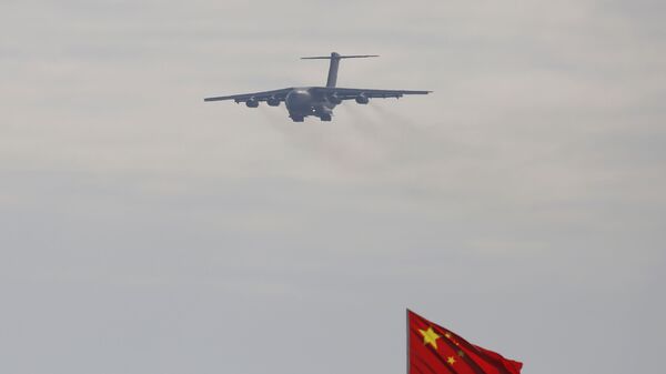 A Y-20 transport aircraft at the 12th China International Aviation and Aerospace Exhibition - Sputnik International
