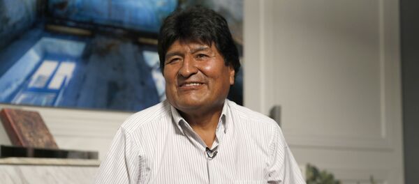 Former Bolivian President Evo Morales in Mexico City Former Bolivian President Evo Morales in Mexico City - Sputnik International