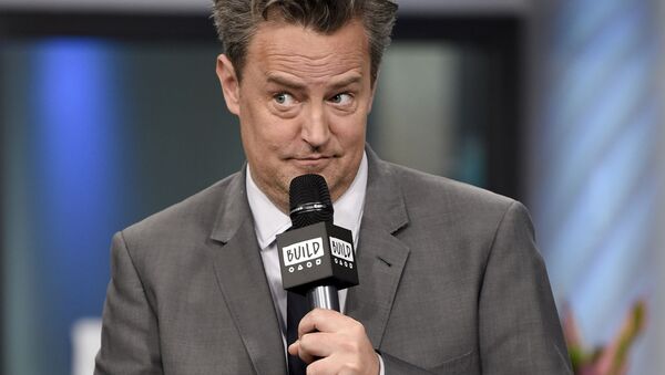 Actor Matthew Perry participates in the BUILD Speaker Series to discuss the mini-series The Kennedys After Camelot at AOL Studios on Thursday, March 30, 2017, in New York - Sputnik International
