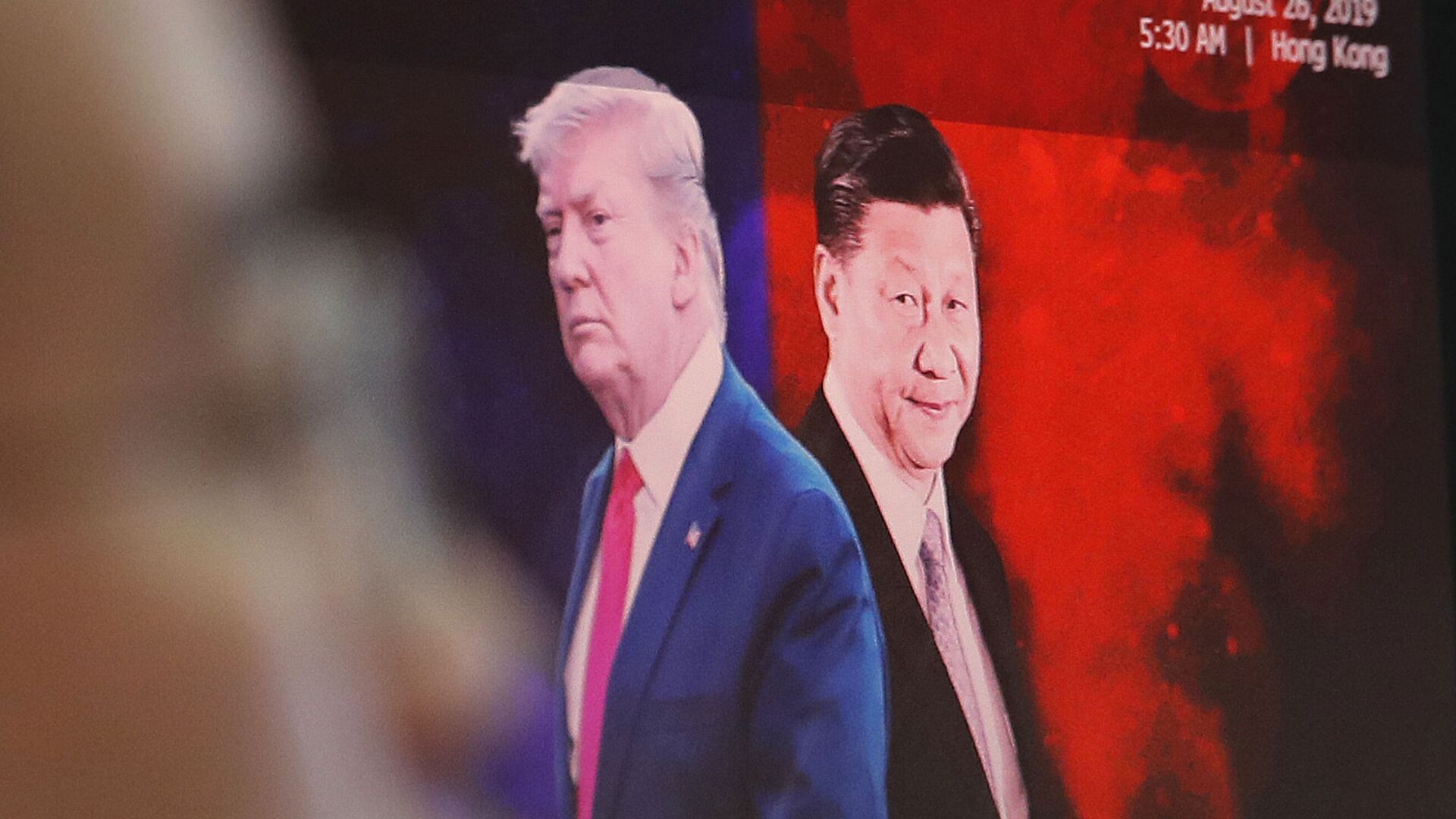 Images of Chinese President Xi Jinping and U.S. President Donald Trump Images of Chinese President Xi Jinping and U.S. President Donald Trump - Sputnik International, 1920, 11.05.2026