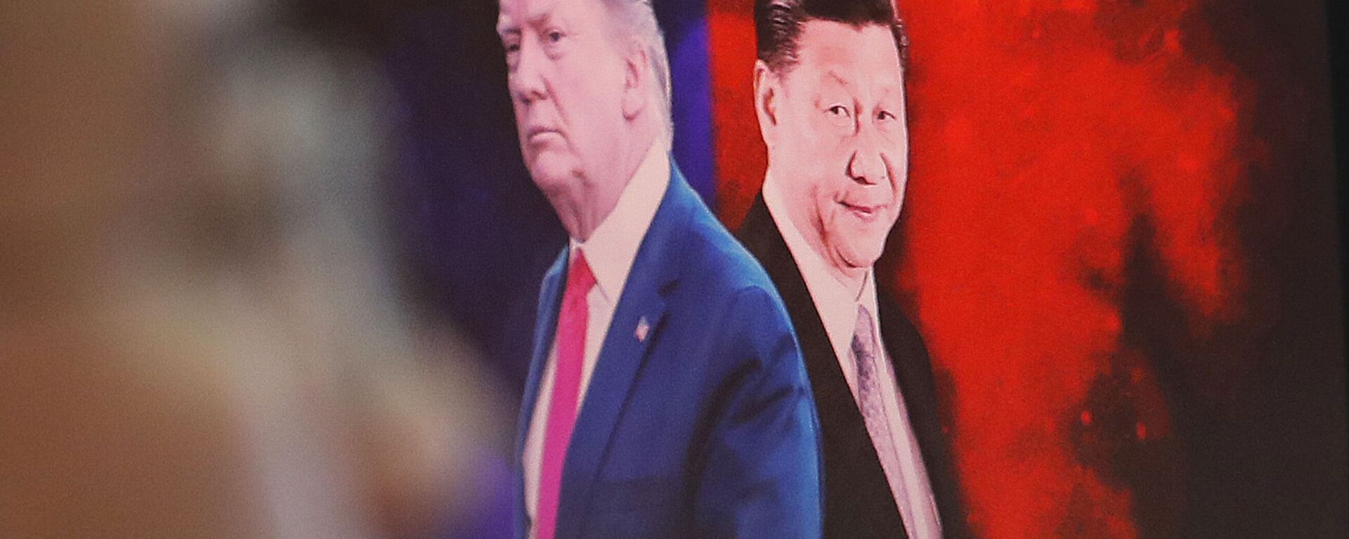 Images of Chinese President Xi Jinping and U.S. President Donald Trump - Sputnik International, 1920, 11.04.2025