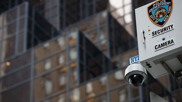A security camera in New York City - Sputnik International