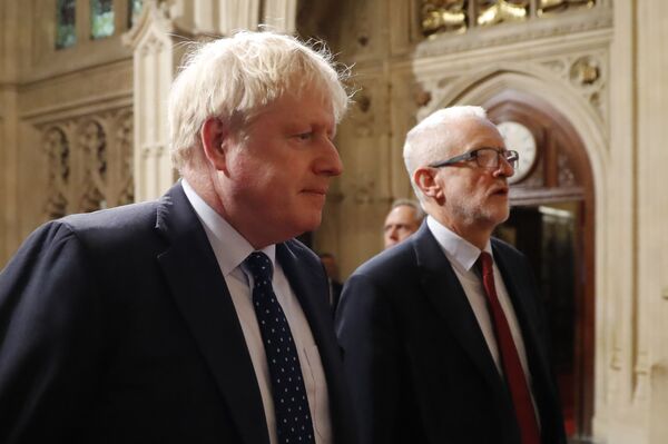 Boris Johnson Set to Woo Business with Tax Cuts and End Brexit Uncertainty  Ahead of December Poll - Sputnik International