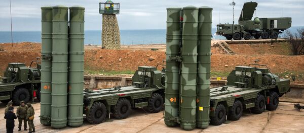 S-400 Triumf anti-air missile system - Sputnik International