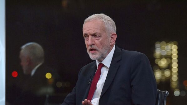 Britain's opposition Labour Party leader Jeremy Corbyn appears on BBC TV's The Andrew Neil Interviews in London, Britain, November 26, 2019 - Sputnik International