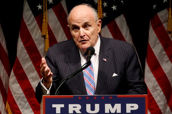 Giuliani Accuses Soros of Funding 'Enemies' of Israel Who Seek to 'Destroy Jewish Homeland' - Sputnik International