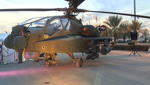 Saudi Arabian National Guard AH-64 Apache - Sputnik International