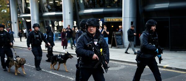 Police Officers Near the Site of an Incident at London Bridge Police Officers Near the Site of an Incident at London Bridge - Sputnik International