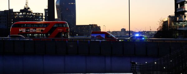 A police vehicle is seen at the site of an incident at London Bridge in London, Britain, November 29, 2019 A police vehicle is seen at the site of an incident at London Bridge in London, Britain, November 29, 2019 - Sputnik International