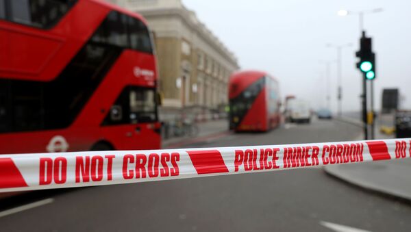 Police Tape at London Bridge - Sputnik International