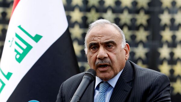 Iraqi Prime Minister Adel Abdul Mahdi - Sputnik International