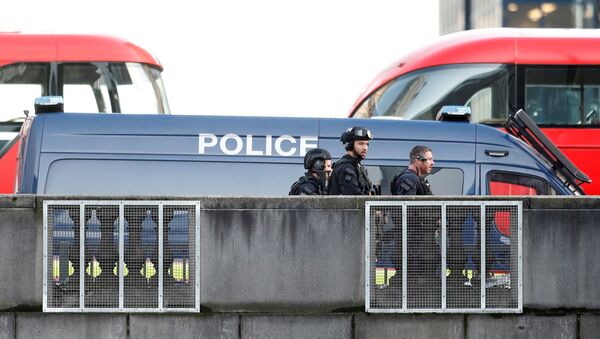 London Police Work at the Site of Incident at London Bridge - Sputnik International