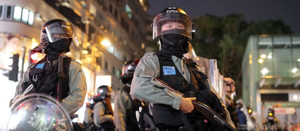 Hong Kong Riot Police Officers Hong Kong Riot Police Officers - Sputnik International