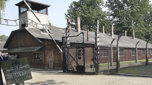The former German Nazi death camp of Auschwitz in Poland - Sputnik International