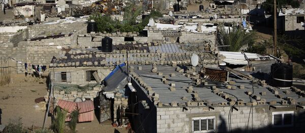 An impoverished area in the southern Gaza Strip refugee camp of Khan Yunis is pictured on May 13, 2019. An impoverished area in the southern Gaza Strip refugee camp of Khan Yunis is pictured on May 13, 2019. - Sputnik International