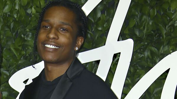 n this file photo dated Monday, Dec. 2, 2019, ASAP Rocky poses for photographers upon arrival at the British Fashion Awards in central London.  - Sputnik International