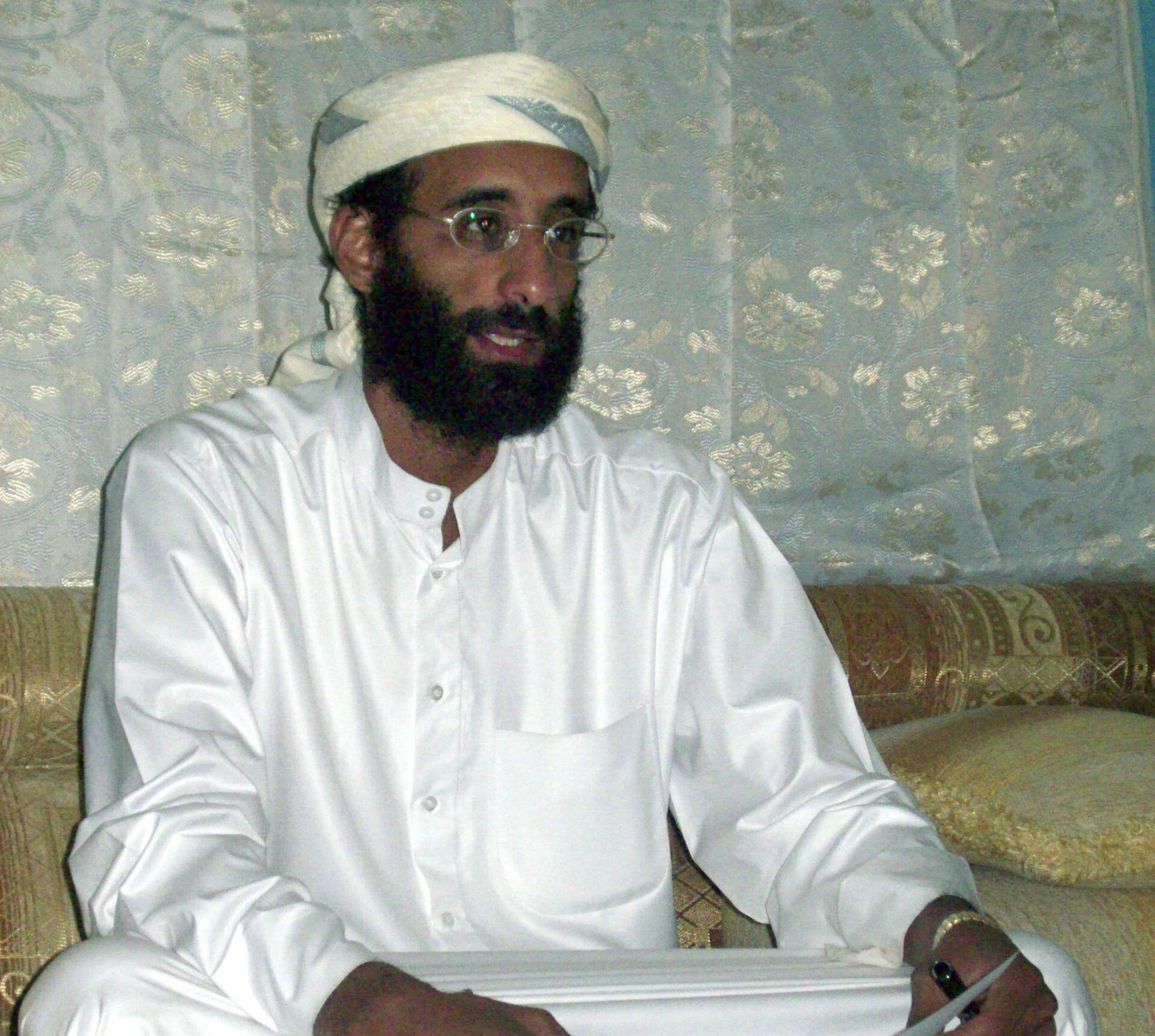 FILE - This October 2008, file photo shows Imam Anwar al-Awlaki in Yemen - Sputnik International, 1920, 07.09.2021
