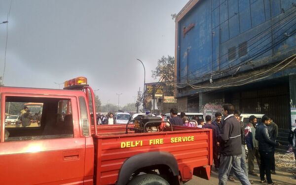 Fire brigade in New Delhi - Sputnik International