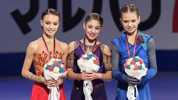 ISU Grand Prix of Figure Skating Final. Award ceremony - Sputnik International