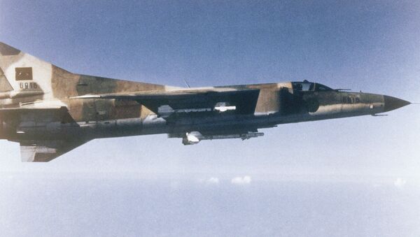 Libyan MIG-23 “Flogger E” Aircraft  - Sputnik International