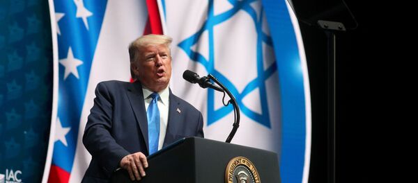 U.S. President Donald Trump delivers remarks at the Israeli American Council National Summit in Hollywood, Florida U.S. President Donald Trump delivers remarks at the Israeli American Council National Summit in Hollywood, Florida - Sputnik International