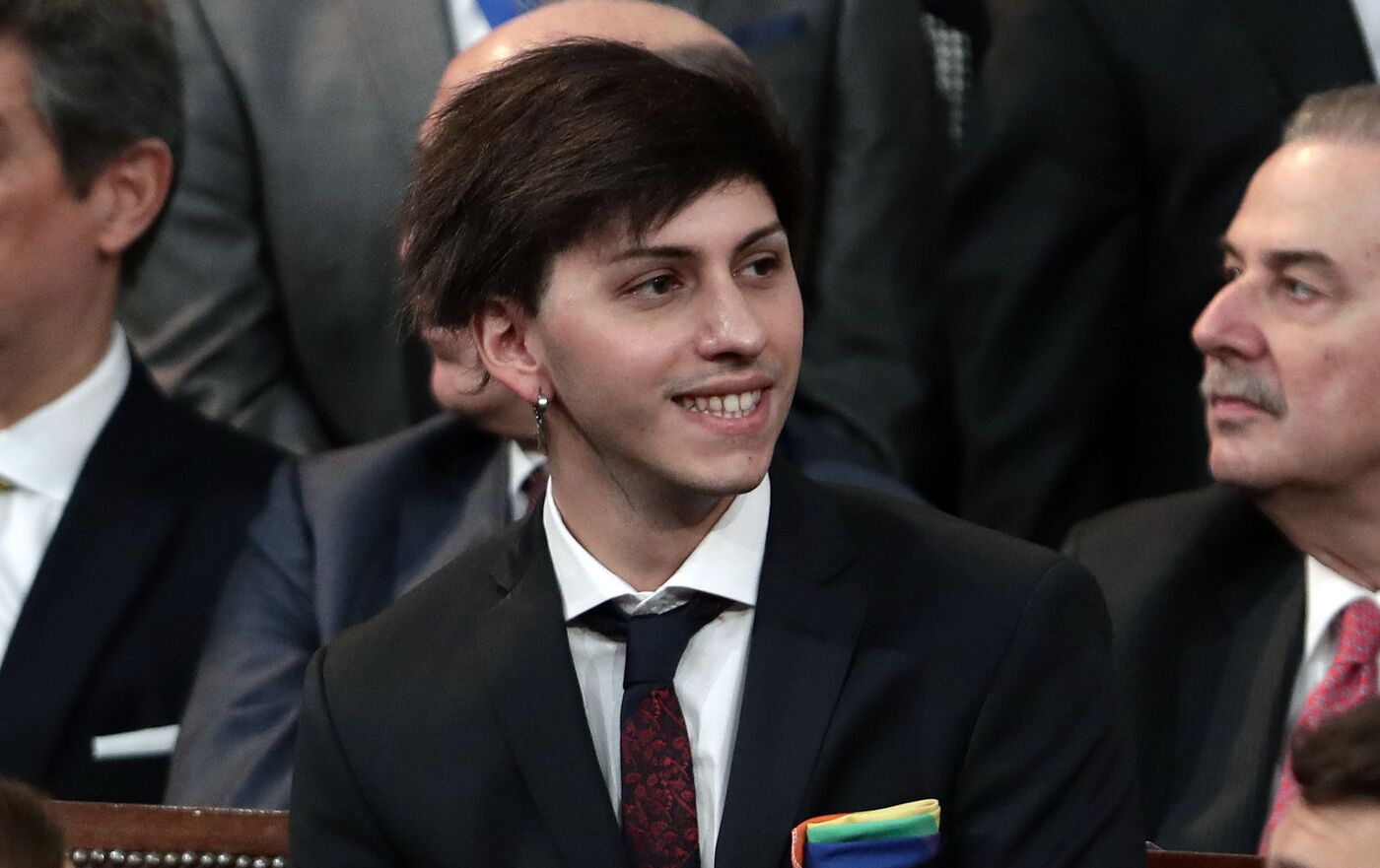 Estanislao Fern ndez Son of Argentinean President by Day Drag