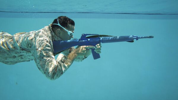 Underwater shooting - Sputnik International