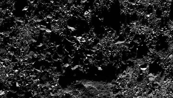 A close up of the asteroid Bennu - Sputnik International