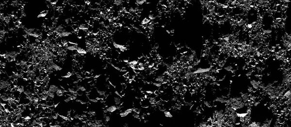 A close up of the asteroid Bennu A close up of the asteroid Bennu - Sputnik International