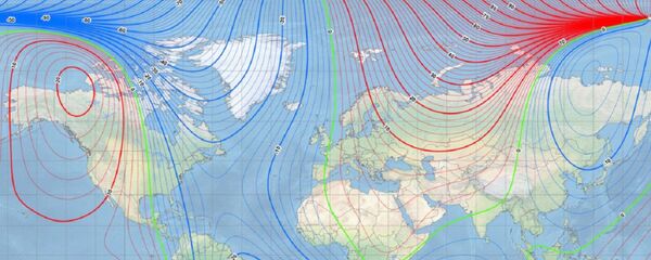 Magnetic North to Continue March Toward Russia, ‘Point East of True North by 2040’ Magnetic North to Continue March Toward Russia, ‘Point East of True North by 2040’ - Sputnik International